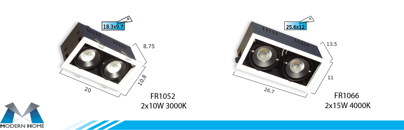 โคมดาวน์ไลท์ ฝังฝ้า Global โคมดาวน์ไลท์ ฝังฝ้า Global